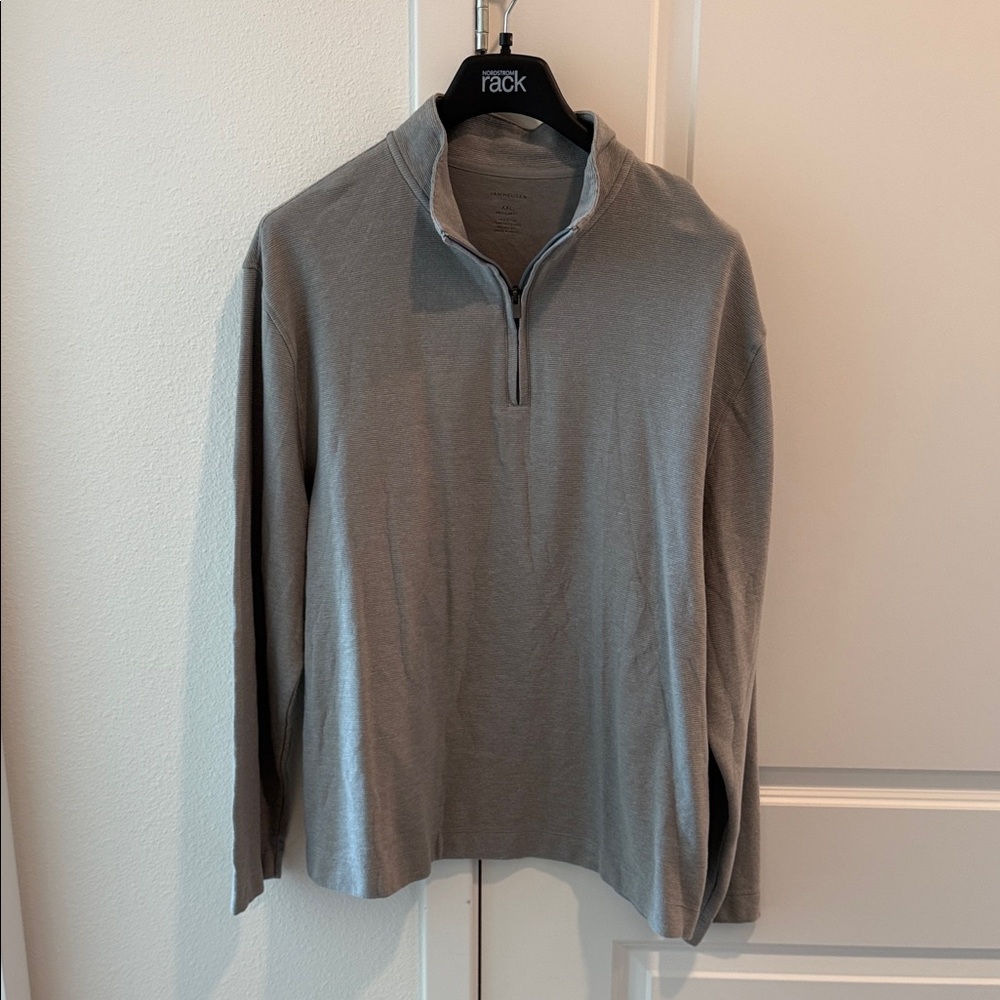 Van Heusen Gray Zip Up Sweater